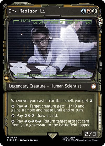 Dr. Madison Li (Showcase) (Surge Foil) (Universes Beyond: Fallout) Near Mint Foil
