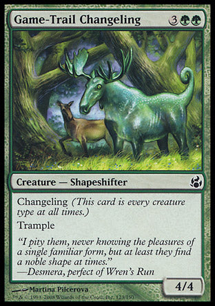Game-Trail Changeling (Morningtide) Light Play