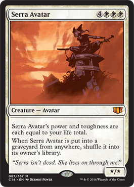 Serra Avatar (Commander 2014 Edition) Medium Play