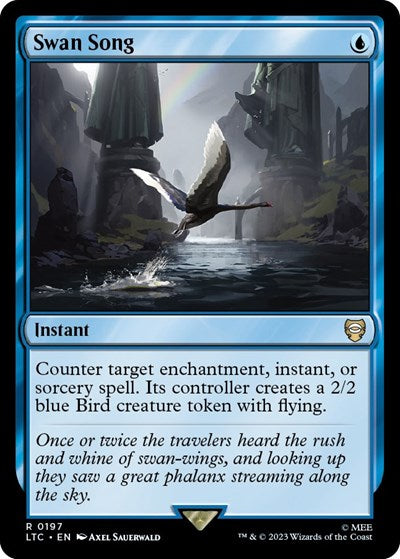 Swan Song (Commander: The Lord of the Rings: Tales of Middle-earth) Medium Play