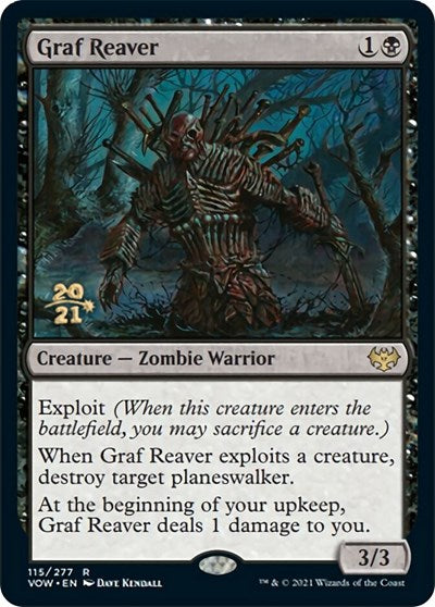 Graf Reaver (Promos: Prerelease Cards) Light Play Foil