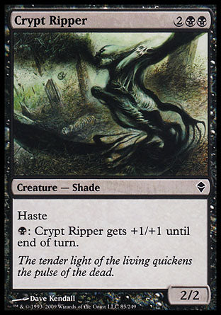 Crypt Ripper (Zendikar) Medium Play Foil