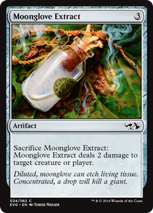 Moonglove Extract (Duel Decks Anthology: Elves vs Goblins) Light Play