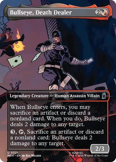 Bullseye Death Dealer Borderless|1|0|0.00