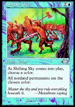 Shifting Sky (Planeshift) Medium Play Foil