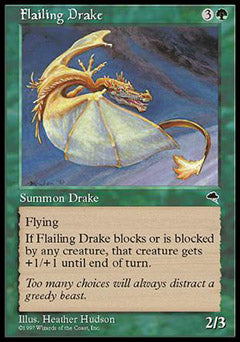 Flailing Drake (Tempest) Medium Play