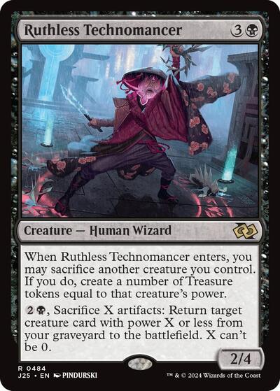 Ruthless Technomancer (Foundations Jumpstart) Light Play