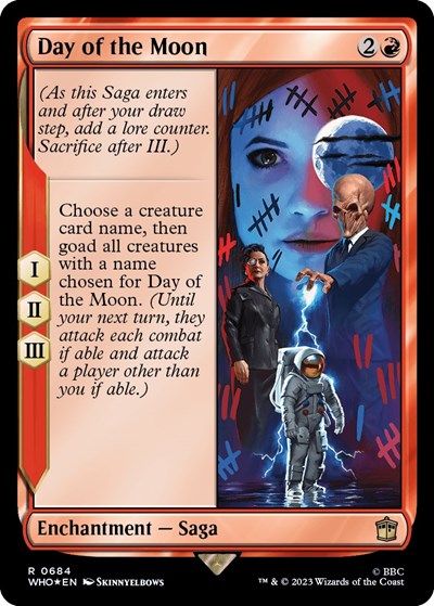 Day of the Moon (Surge Foil) (Universes Beyond: Doctor Who) Light Play Foil