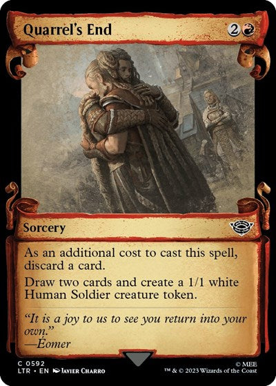 Quarrel's End (Showcase Scrolls) (Universes Beyond: The Lord of the Rings: Tales of Middle-earth) Near Mint