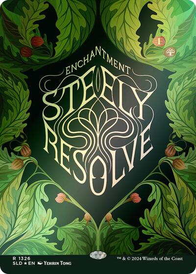 Steely Resolve (Secret Lair) Near Mint Foil