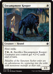 Encampment Keeper (Ixalan) Light Play Foil
