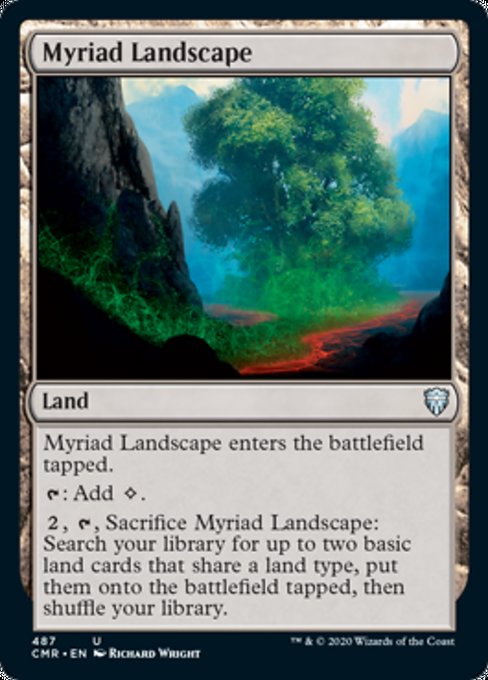 Myriad Landscape (Commander 2020 Commander Legends) Near Mint