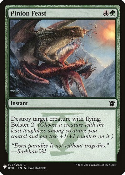 Pinion Feast (Mystery Booster) Near Mint