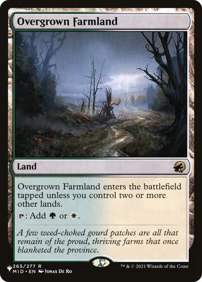 Overgrown Farmland (The List) Light Play