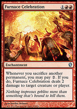 Furnace Celebration (Commander 2013 Edition) Medium Play