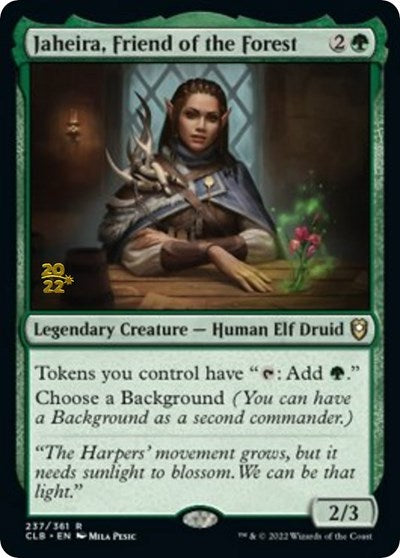 Jaheira, Friend of the Forest (Promos: Prerelease Cards) Near Mint Foil