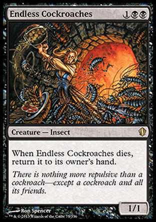 Endless Cockroaches (Commander 2013 Edition) Light Play