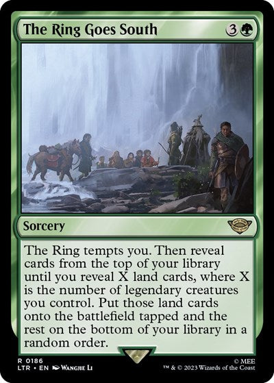 The Ring Goes South (Universes Beyond: The Lord of the Rings: Tales of Middle-earth) Medium Play Foil