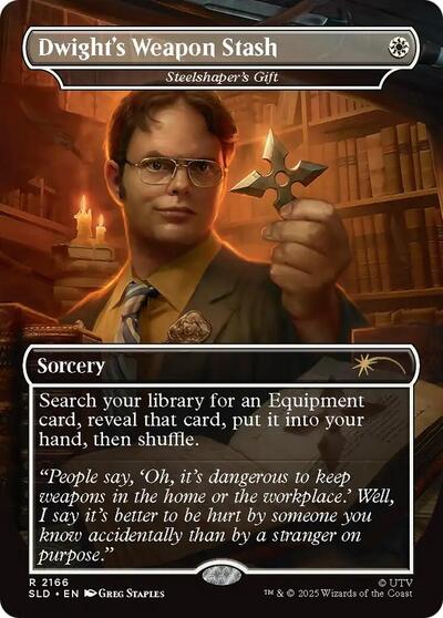 Dwight's Weapon Stash - Steelshaper's Gift (Secret Lair) Near Mint