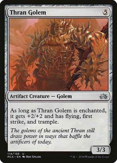 Thran Golem (Planechase Anthology) Near Mint