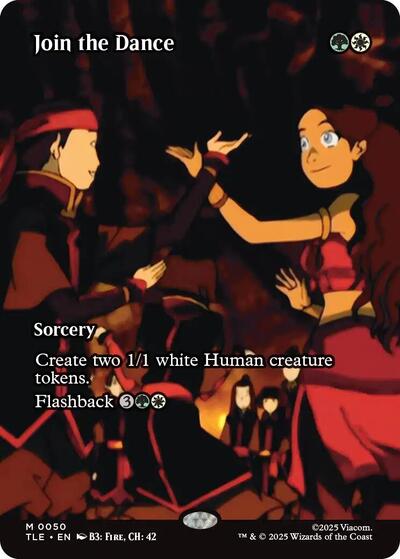 Join the Dance (Borderless) (Avatar: The Last Airbender: Eternal-Legal) Near Mint