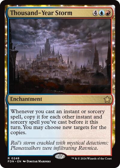 Thousand-Year Storm (Foundations) Near Mint