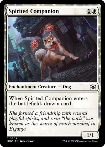 Spirited Companion (Commander: March of the Machine) Near Mint