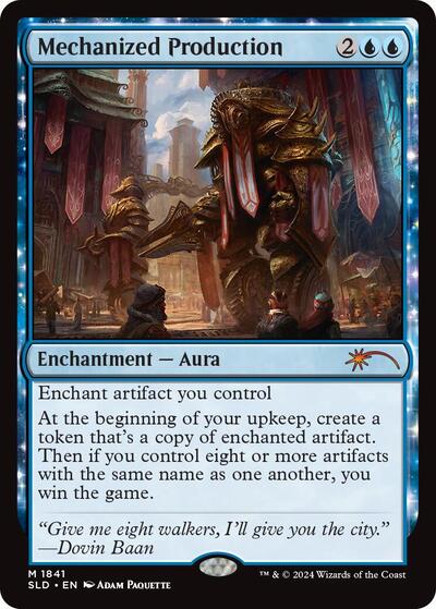 Mechanized Production (Secret Lair) Light Play