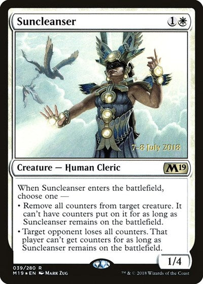 Suncleanser (Promos: Prerelease Cards) Light Play Foil