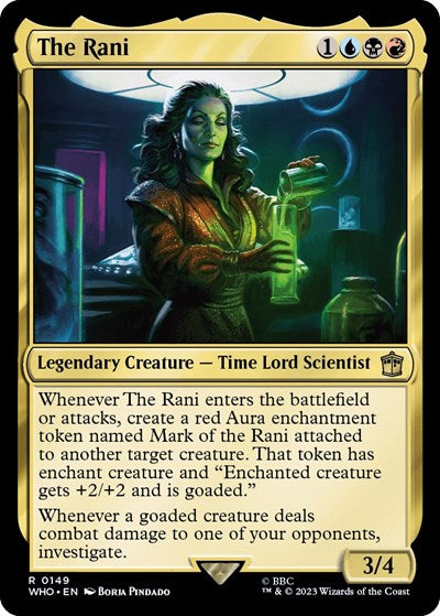 The Rani (Universes Beyond: Doctor Who) Light Play Foil