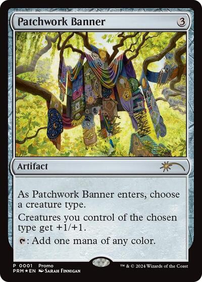Patchwork Banner (Promos: Media) Near Mint Foil
