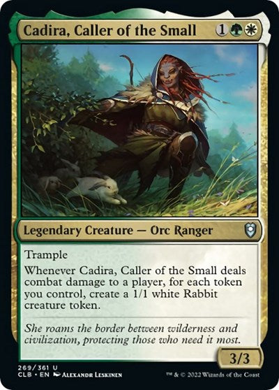 Cadira, Caller of the Small (Commander Legends: Battle for Baldur's Gate) Light Play Foil