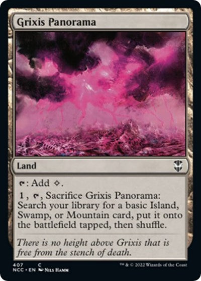 Grixis Panorama (Commander: Streets of New Capenna) Near Mint