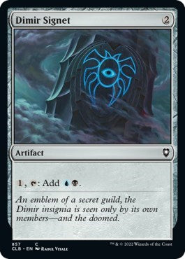 Dimir Signet (Commander Legends: Battle for Baldur's Gate) Near Mint