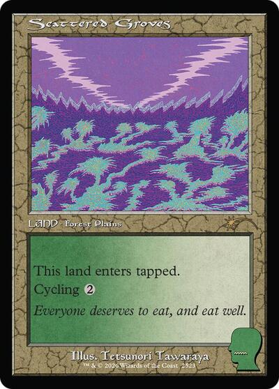 Scattered Groves (Secret Lair) Near Mint Foil