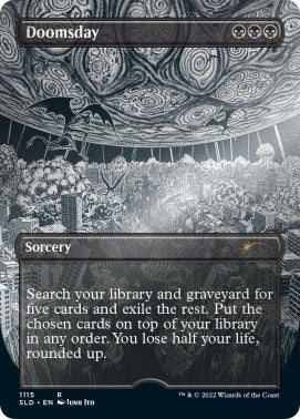 Doomsday (Borderless) (Foil Etched) (Secret Lair) Near Mint Foil