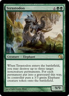Terastodon (Premium Deck Series: Graveborn) Medium Play Foil