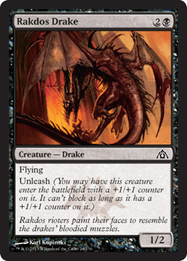 Rakdos Drake (Dragon's Maze) Medium Play Foil