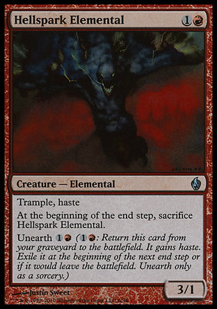Hellspark Elemental (Premium Deck Series: Fire and Lightning) Light Play Foil