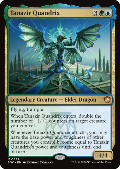 Tanazir Quandrix (Commander: Secrets of Strixhaven) Near Mint