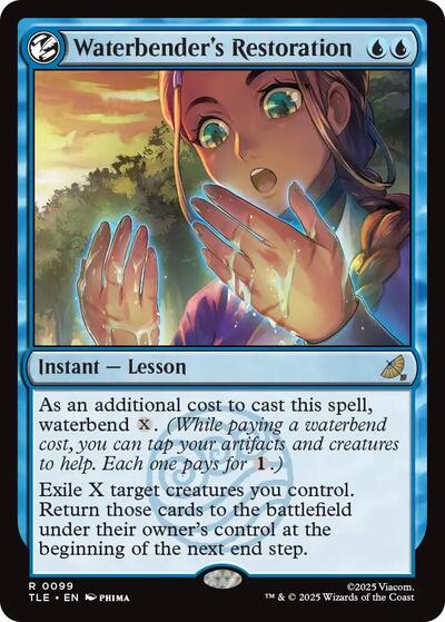 Waterbender's Restoration (Avatar: The Last Airbender: Eternal-Legal) Near Mint