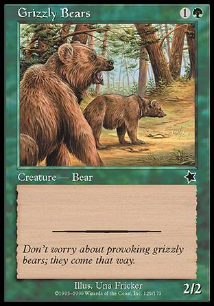 Grizzly Bears (Starter 1999) Medium Play