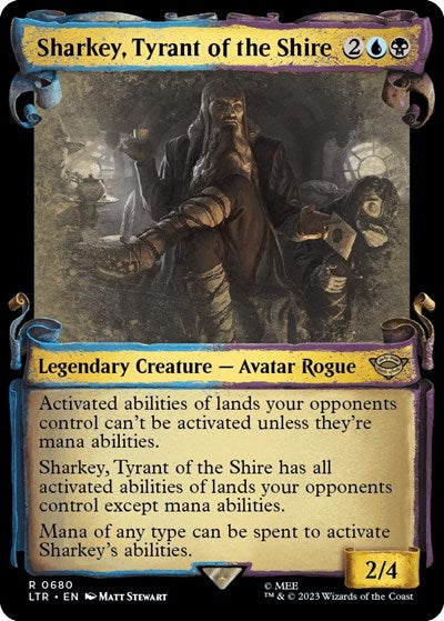 Sharkey Tyrant of the Shire Showcase Scrolls|0|0|0.00