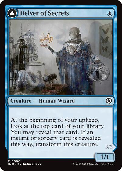Delver of Secrets (Innistrad Remastered) Light Play