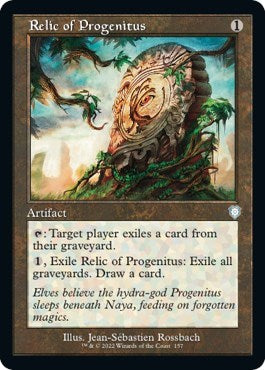 Relic of Progenitus (Commander: The Brothers' War) Light Play