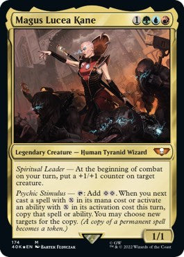 Magus Lucea Kane (Universes Beyond: Warhammer 40K) Light Play Foil