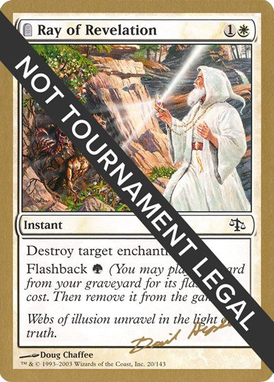 Ray of Revelation - 2003 Dave Humpherys (JUD) (World Championship Decks) Light Play