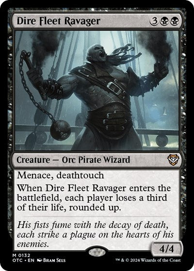 Dire Fleet Ravager (Commander: Outlaws of Thunder Junction) Near Mint