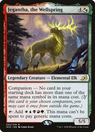 Jegantha, the Wellspring (Promo Pack: Ikoria) Near Mint Foil