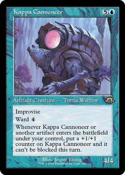 Kappa Cannoneer (Retro Frame) (Modern Horizons 3) Light Play